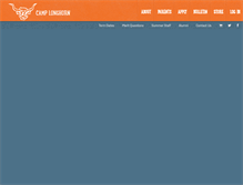 Tablet Screenshot of camplonghorn.com